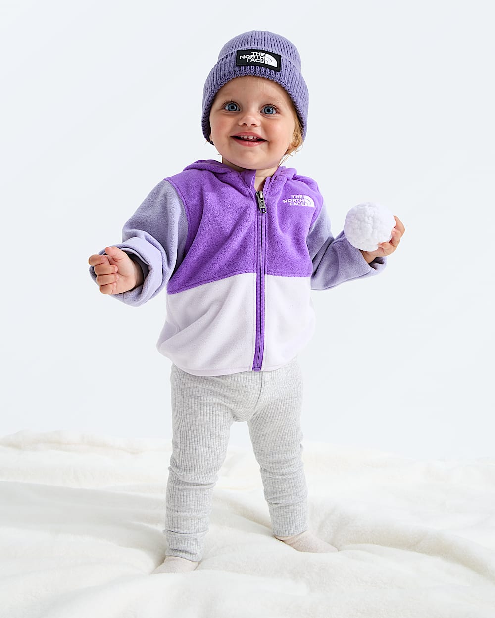 Baby Glacier Full-Zip Hoodie