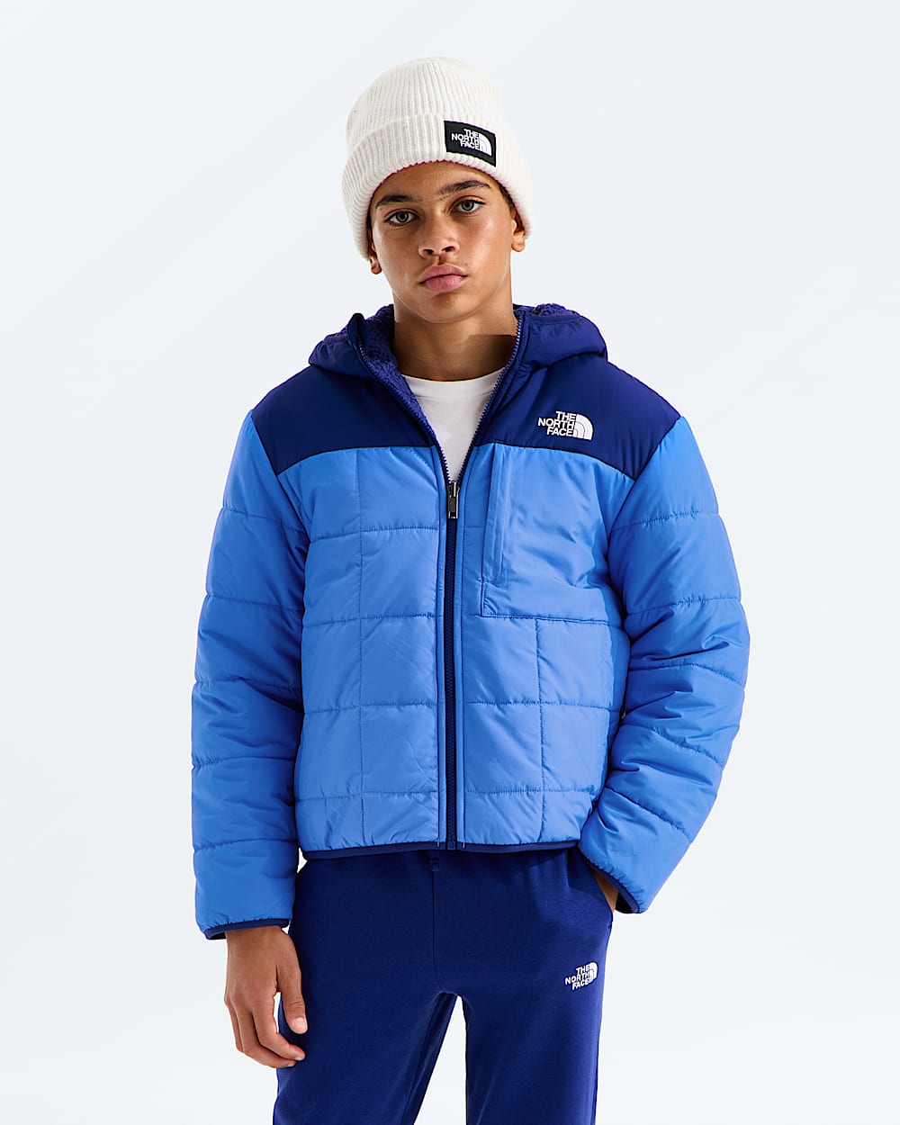 Boys’ Reversible Shasta Full-Zip Hooded Jacket