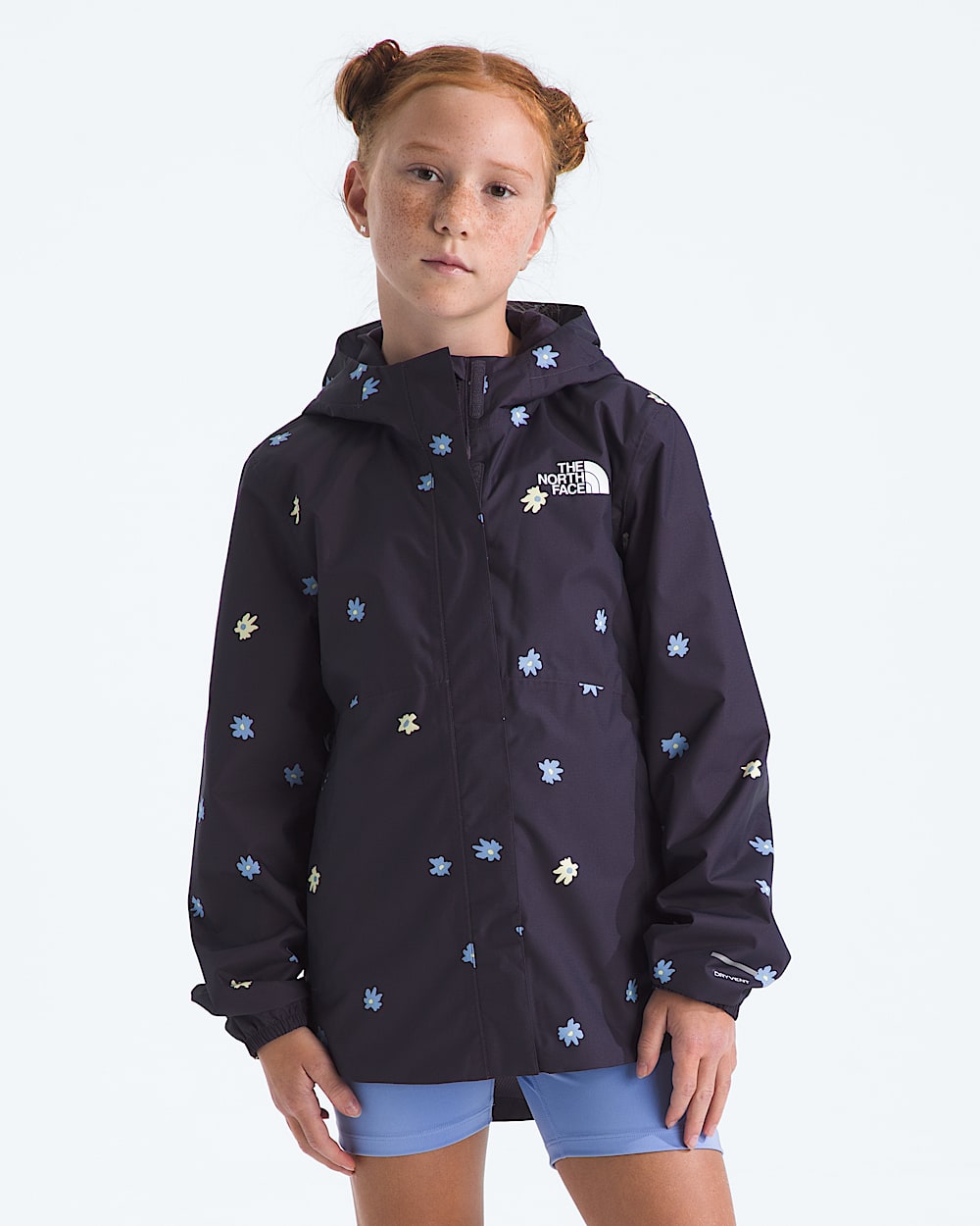 Girls’ Antora Rain Jacket—Print