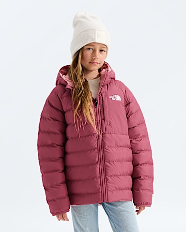 Girls’ Reversible Perrito Hooded Jacket