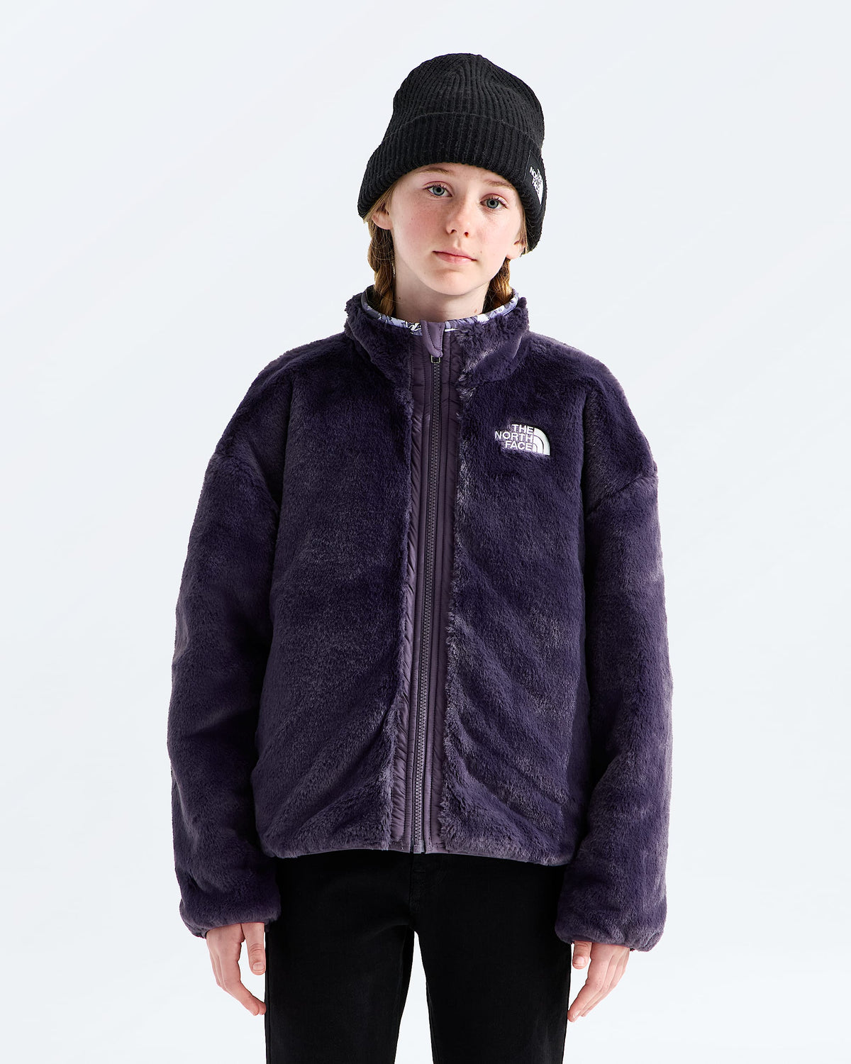 Girls’ Reversible Shasta Full-Zip Jacket—Print