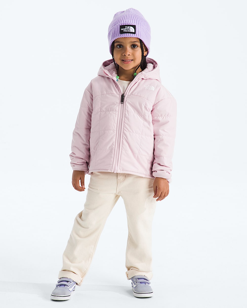 Kids’ Girls’ Reversible Shasta Full-Zip Hooded Jacket