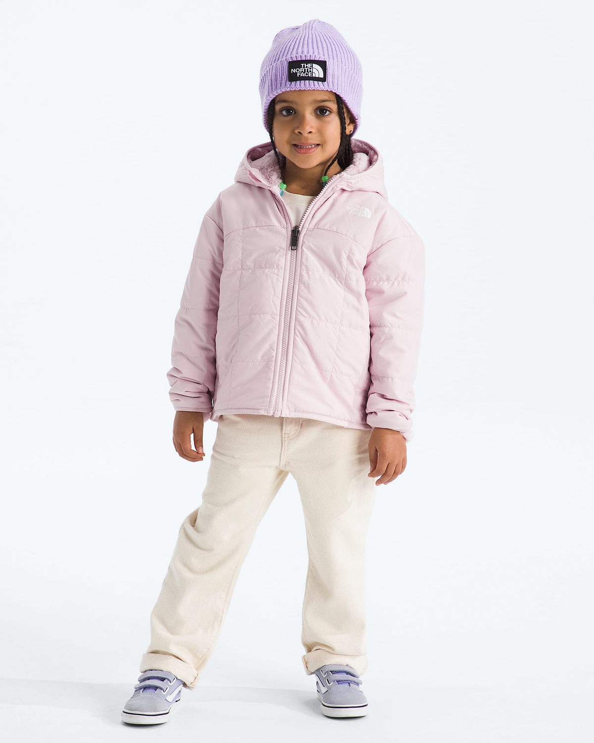 Kids’ Girls’ Reversible Shasta Full-Zip Hooded Jacket