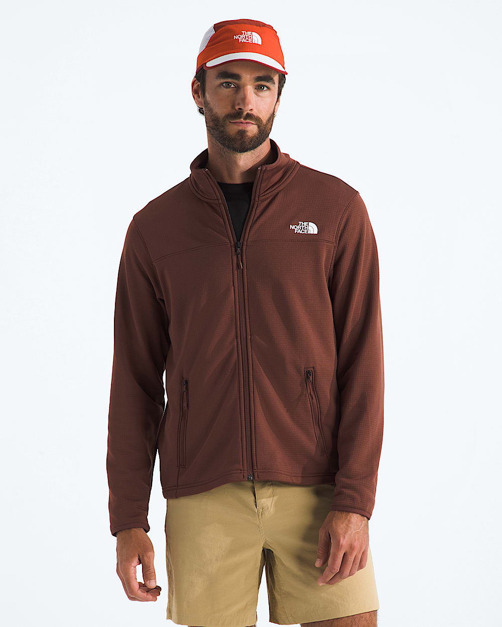 Men’s Cedar Trail Grid Fleece Full-Zip Jacket