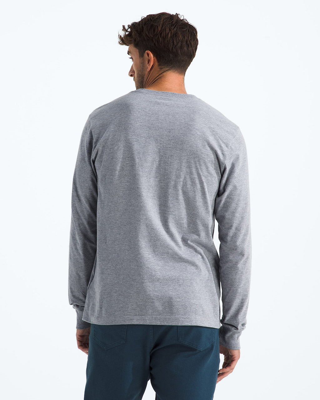 Men’s Evolution Simple Dome Regular Long-Sleeve Tee
