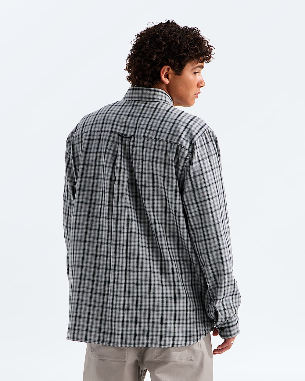 Men’s Mountain Falls Flannel Button-Down Long-Sleeve Shirt
