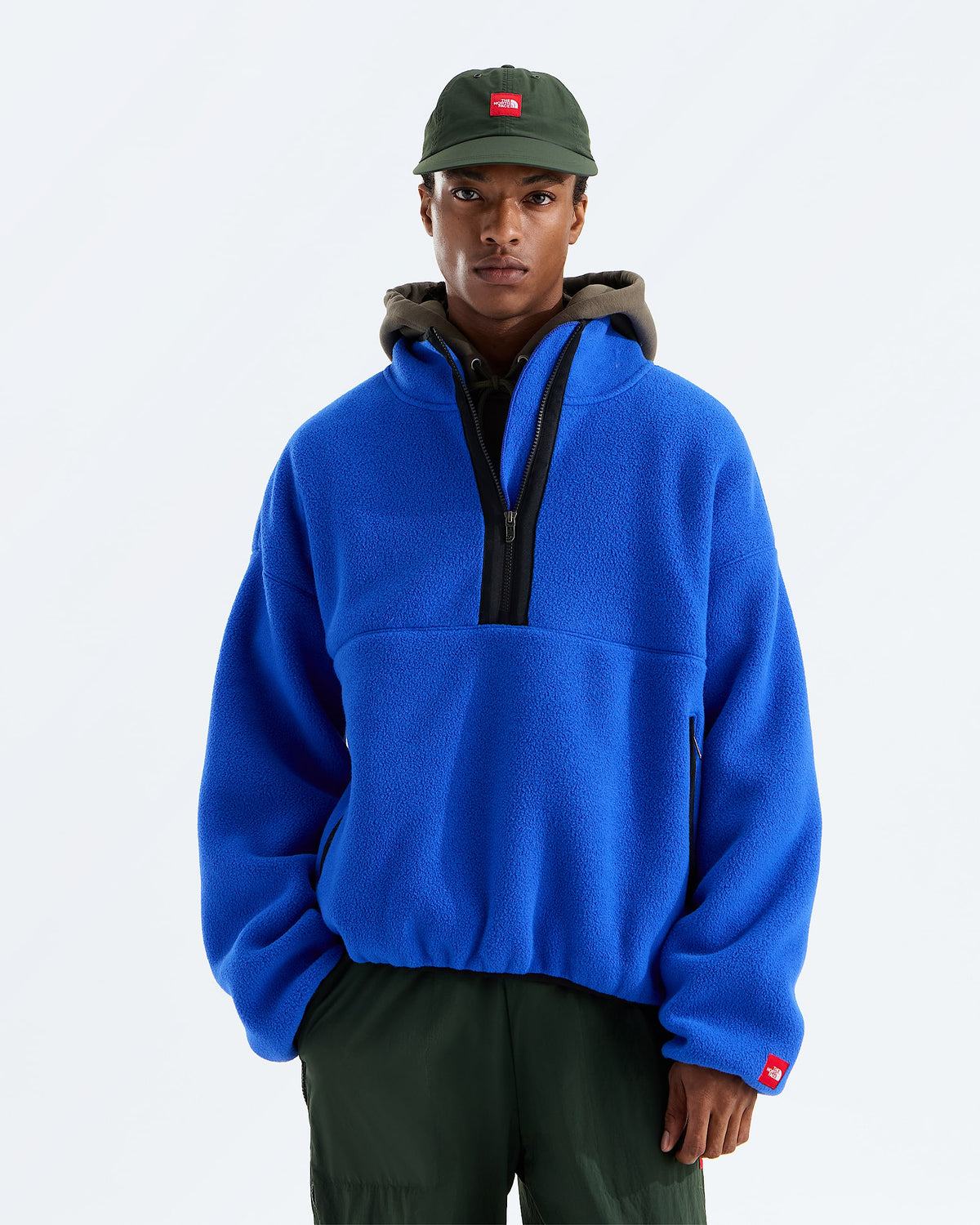 Men’s TNF™ Red Box ½-Zip Fleece