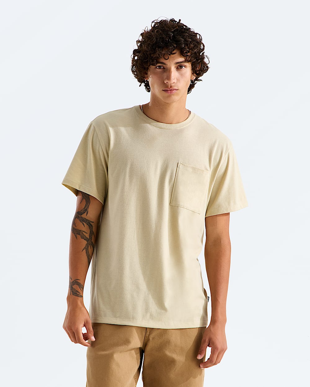 Men’s Tri-Blend Short-Sleeve Pocket Tee