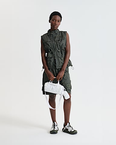 TNF x Cecilie Bahnsen Maria Translucent Base Camp Clutch