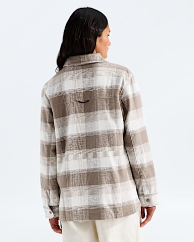 Women’s Forest Flannel Long-Sleeve Shacket