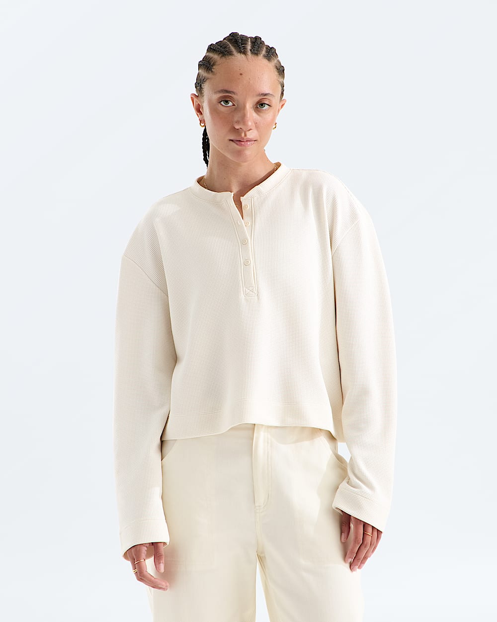 Women’s Ridge Path Waffle Long-Sleeve Henley