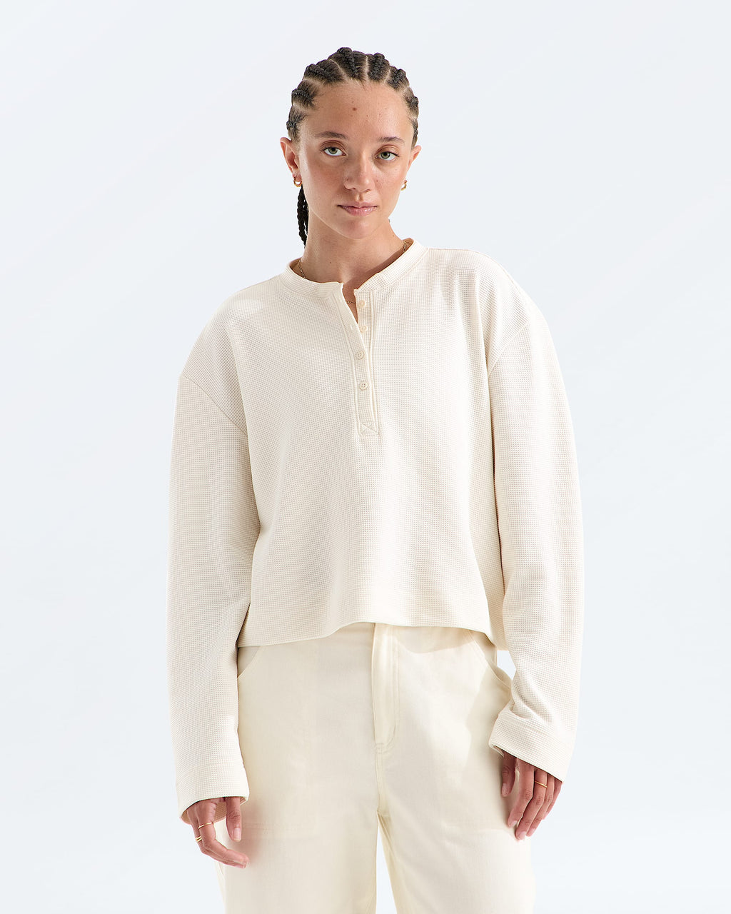 Women’s Ridge Path Waffle Long-Sleeve Henley