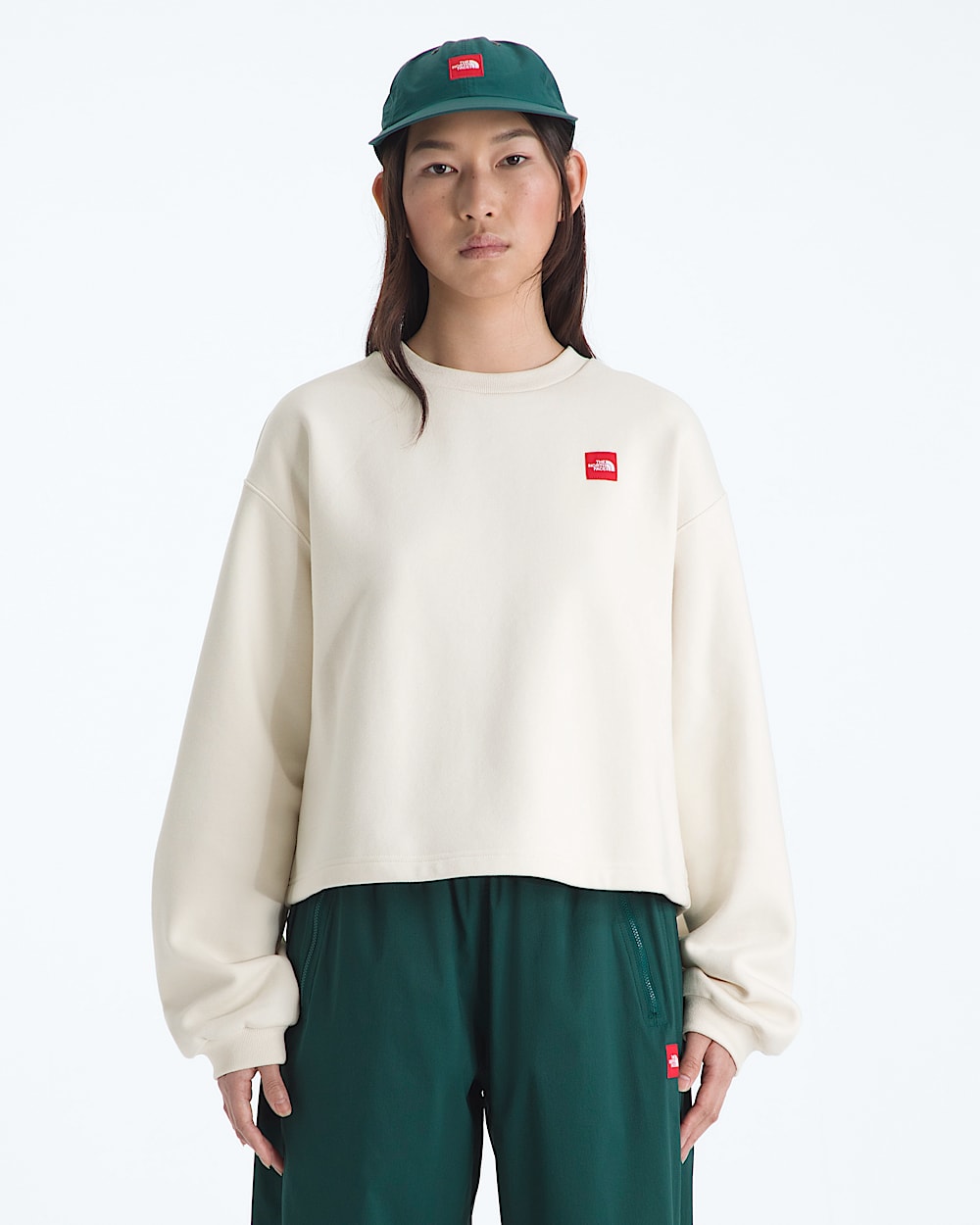 Women’s TNF™ Red Box Crew