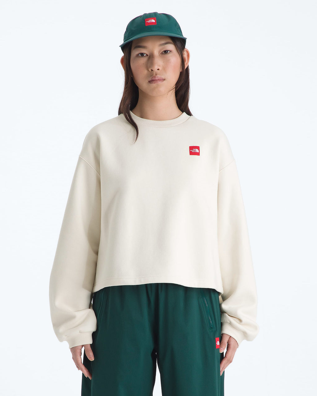 Women’s TNF™ Red Box Crew