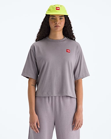 Women’s TNF™ Red Box Short-Sleeve Boxy Tee